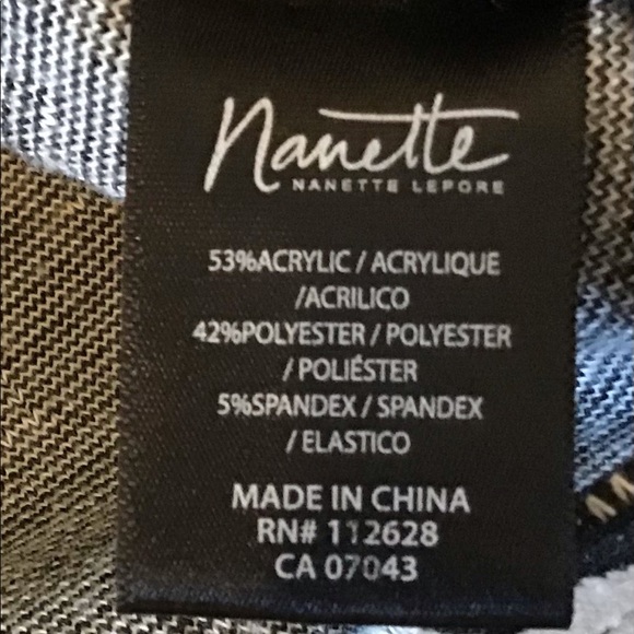 2 for 20$!Nanette Lepore camo print sweatshirt S - Picture 6 of 7